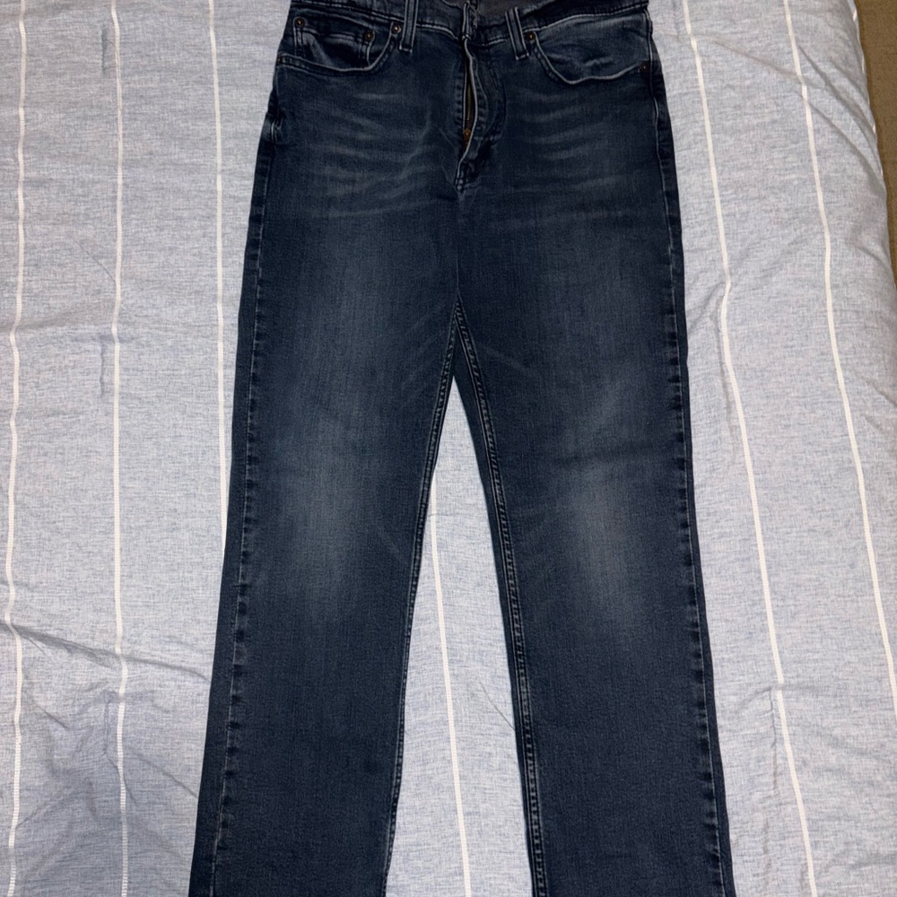 Levi's Men's Deep Indigo Straight Jeans